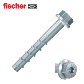 Fischer M8x90 Concrete Screw Ultracut FBS II US/TX Hex Head (ETA Approved)