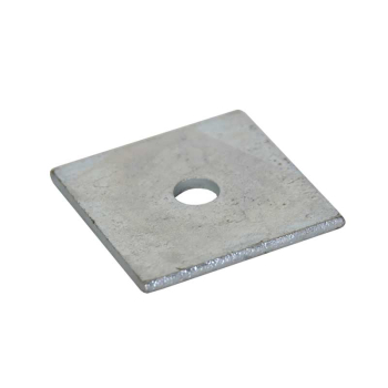 M8 BZP Square Plate Washers 40x40x5mm