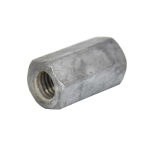 M10 HDG Stud Connector 30mm Long
