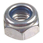 M16 A2 Nylon Insert Nuts 304 Stainless Steel