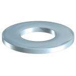 M4 BZP Flat Washers FORM A
