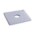 M10 BZP Square Plate Washers 50x50x3mm