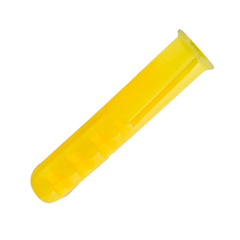 Yellow Plastic Plugs 5.0mm