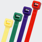 200x4.8mm Mixed Cable Ties (Yellow/Red/Green/Blue)