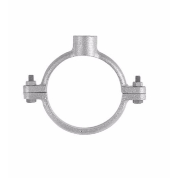 1 1/4 Iron Pipe Ring Single HDG (44mm OD)