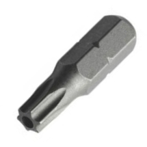 T25-Bx25mm 6 Lobe Pin Security Screw Driver Bit