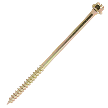 6.7x60mm Hex Index Screw For Timber Organic Green