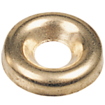 Brass Surface Screw Cups To Suit 5.0mm(9-10g) Screws