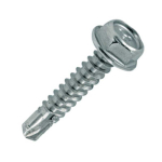 5.5x25mm Hex S/Drill Screws A2 Stainless Steel (1.5-3.5mm)