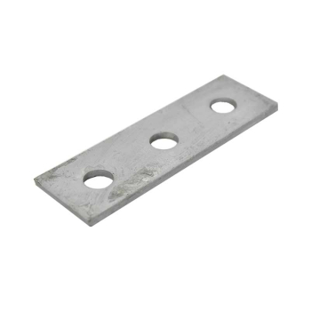 3 Hole Flat Channel Plate HDG 40x120mm P1066 FB102