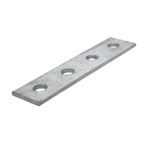 4 Hole Flat Channel Plate HDG 40x160mm FB103