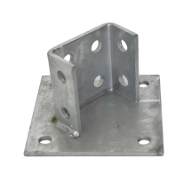 12 Hole Large Double BasePlate HDG 152x152mm P2073A