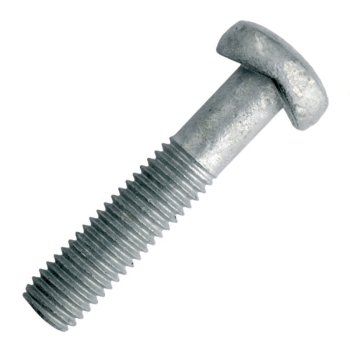 M8x40 HDG Saddle Bolts Security Fixings 1 Way
