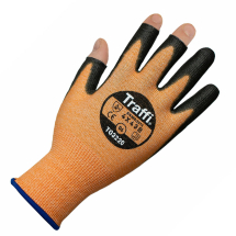 Traffi Glove TG3220 - Amber - Cut Lvl B - Size 9 (Large)