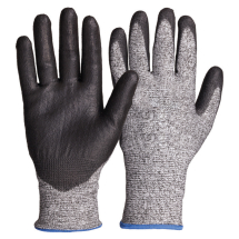 Seamless Knitted Gloves (L) CUT 5
