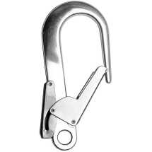 Scaffold Hook 20kN 220mm Double Action Safety Lock