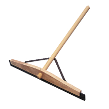 600mm Wooden Squeegee c/w Handle & stay