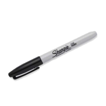 Sharpie Black Marker Pen Fine Point Pack 12