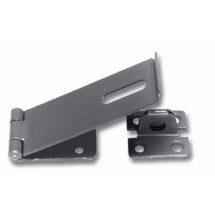 150mm No. HS617 Black Hasp Safety Hasp and Staple Black