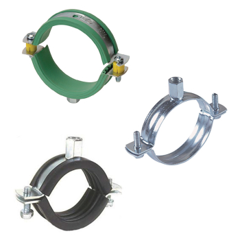 37-39mm Od - M10 Boss Lined Hygienic S/Steel Pipe Clamp