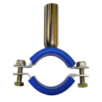 20-26mm Od - Plain Boss Lined Hygienic S/Steel Pipe Clamp