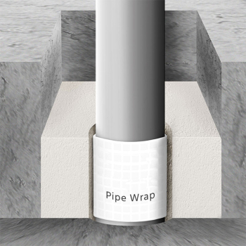 Intumescent Pipe Wrap - 110mm - FR 4 Hour