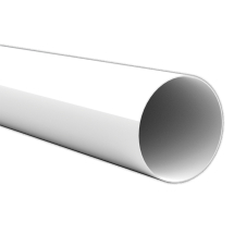 100mm Round Pipe 2mtr Plastic Duct 2000mm Length