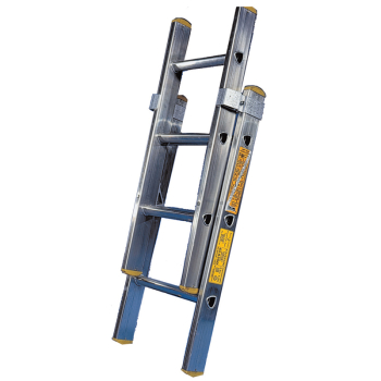 9 Tread Alu PushUp Ladder Trade 2 Section