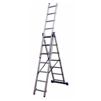 3 Section Reform Ladder 7 Rung Combination