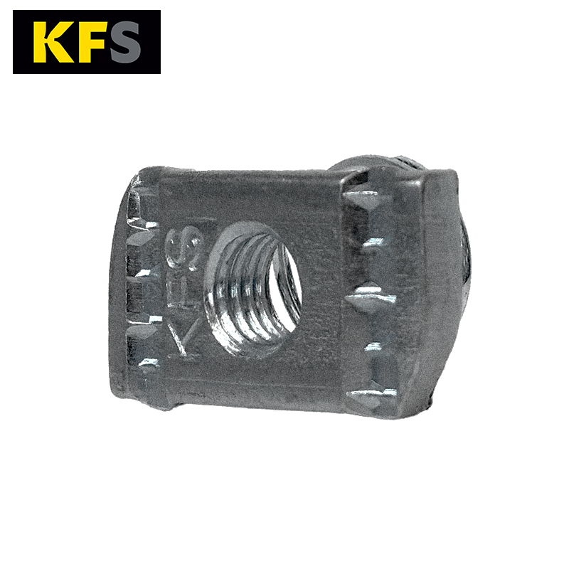 Channel Nuts HDG M10 Short Spring Channel Nuts HDG - Kernow Fixings