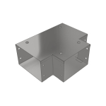 150x50mm Top Lid Tee Galv Trunking Sharp