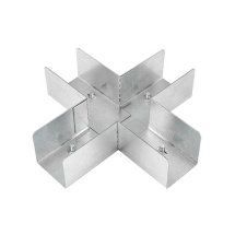 50x50mm Top Lid Fourway Cross For Lighting Trunking