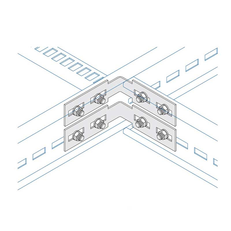 Unistrut Ladder Rack Brackets Cable Ladder Accessories Tee Bracket (Pair) Unistrut Cable Ladder HDG ...