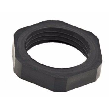 M20 Black Plastic Locknut to suit Cable Stuffing Glands
