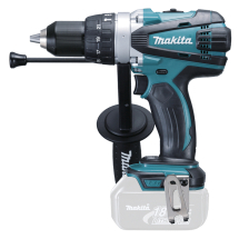Makita 18V Combi Drill + Side Handle - Body Only DHP458Z
