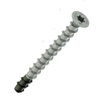 7.5x45mm A4 Stainless Steel Concrete Screws T-30 Head