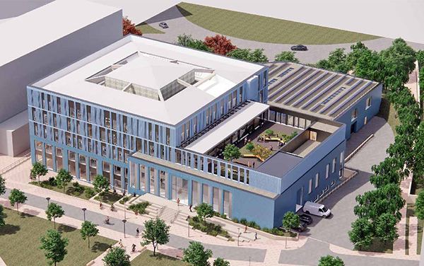 Rooftop Support Frame - NEDF Plymouth