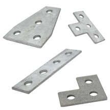 Channel Flat Fitting Bracketry - Hot Dipped Galvanised Channel Flat Fitting Bracketry - Hot Dipped Galvanised