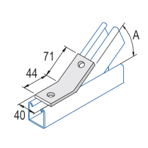 Unistrut Channel Angle Fittings