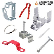 18th Edition Compliant Cable Clips and Fixings 18th Edition Compliant Cable Clips and Fixings