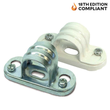 Metal Conduit Spacer Bar Saddle Clips 18th Edition Compliant Metal Conduit Spacer Bar Saddle Clips 18th Edition Compliant