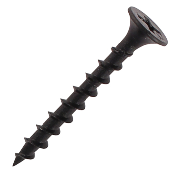 Philips Bugle Head Coarse Thread (Black) Drywall Screws