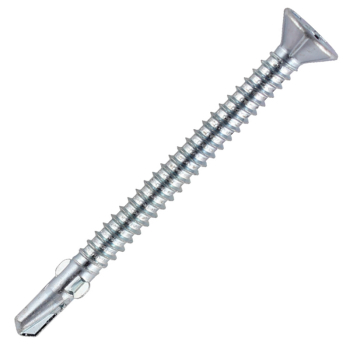 Phillips Recess Wing Tip Self Drilling Screws for Light Section Steel (Zinc)