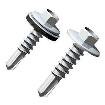 Self Drilling Screws for Light Section Steel (Up to 5mm) - Exterior Plated