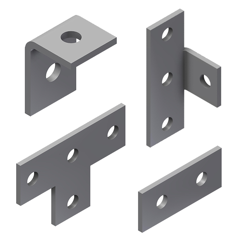 Bracketry A4 316 Stainless Steel Channel Bracketry - Kernow Fixings
