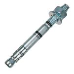M12x180mm BZP Through Bolt Anchor