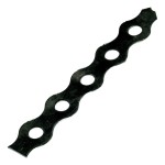 17mmx10m Fixing Band Steel - PVC Coated Black