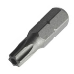 T40-Bx25mm 6 Lobe Pin Security Screw Driver Bit