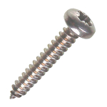8x1" S/S Pan S/Tap Screws
