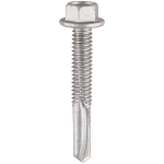 5.5x32mm Hex S/Drill Screws Fine Heavy Steel - No Washer